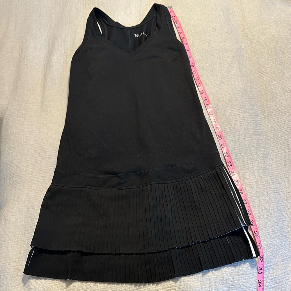 Zella mini tennis dress with free no-name bike shorts.